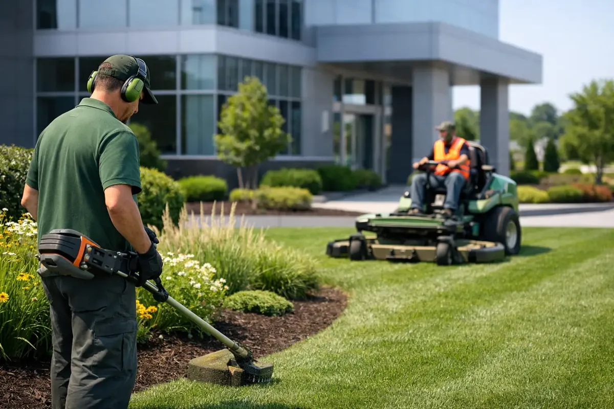 Commercial Grounds Maintenance Worcester Standards