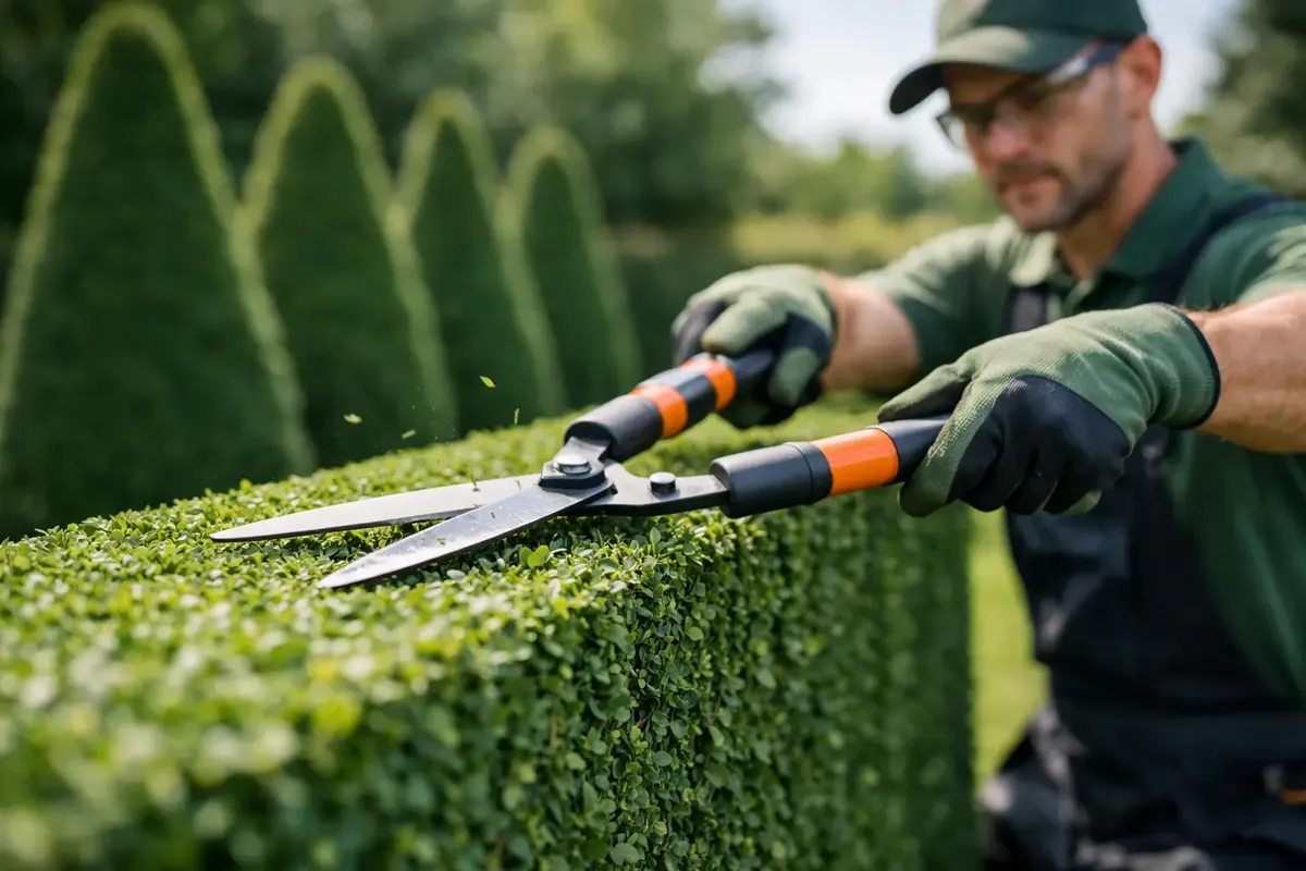 How to Trim Formal Hedges for a Sharp Finish