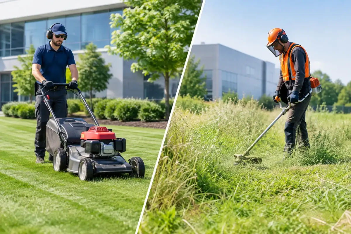 Regular Mowing vs One Off for Commercial Grounds
